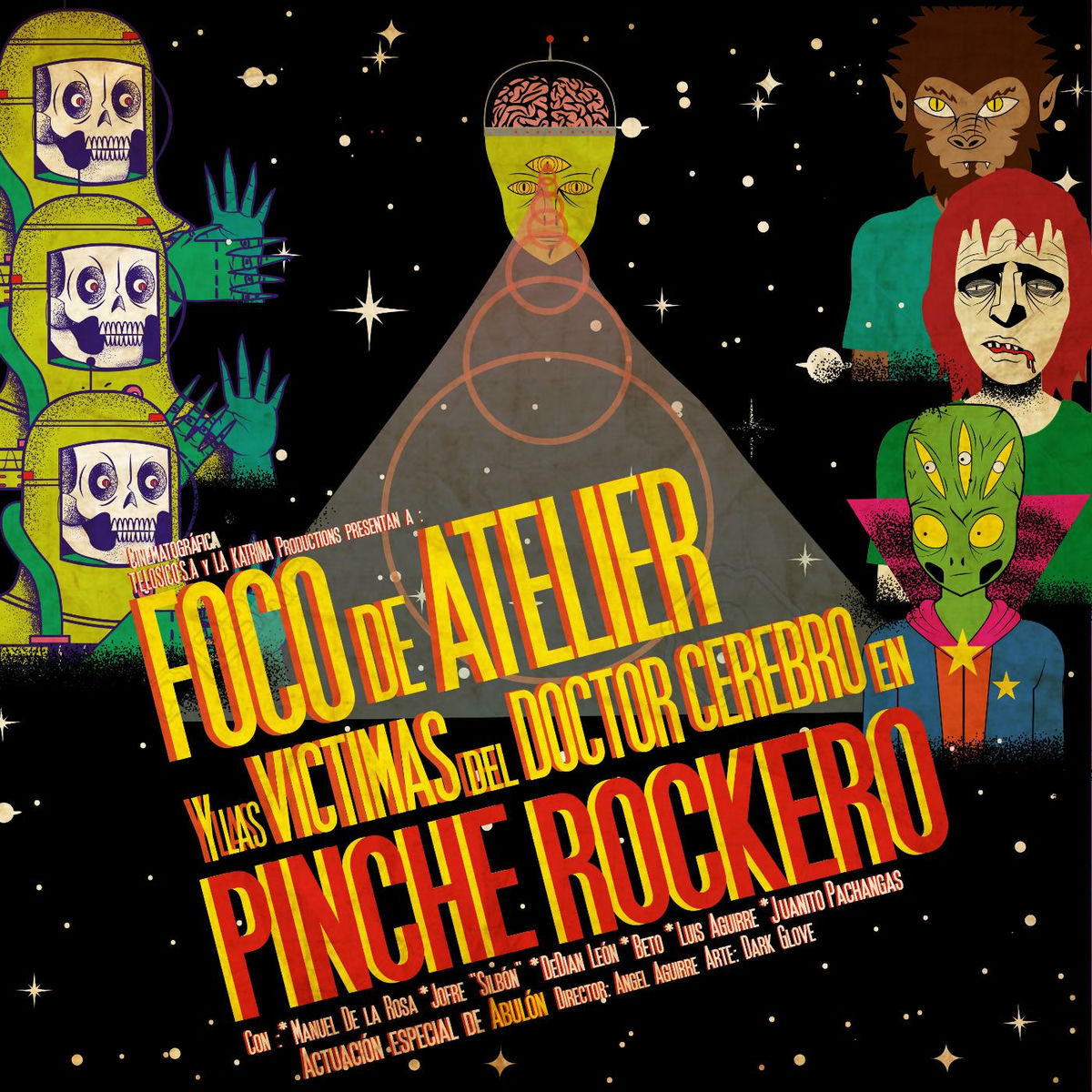 Album cover of Pinche Rockero (feat. Victimas Del Doctor Cerebro)