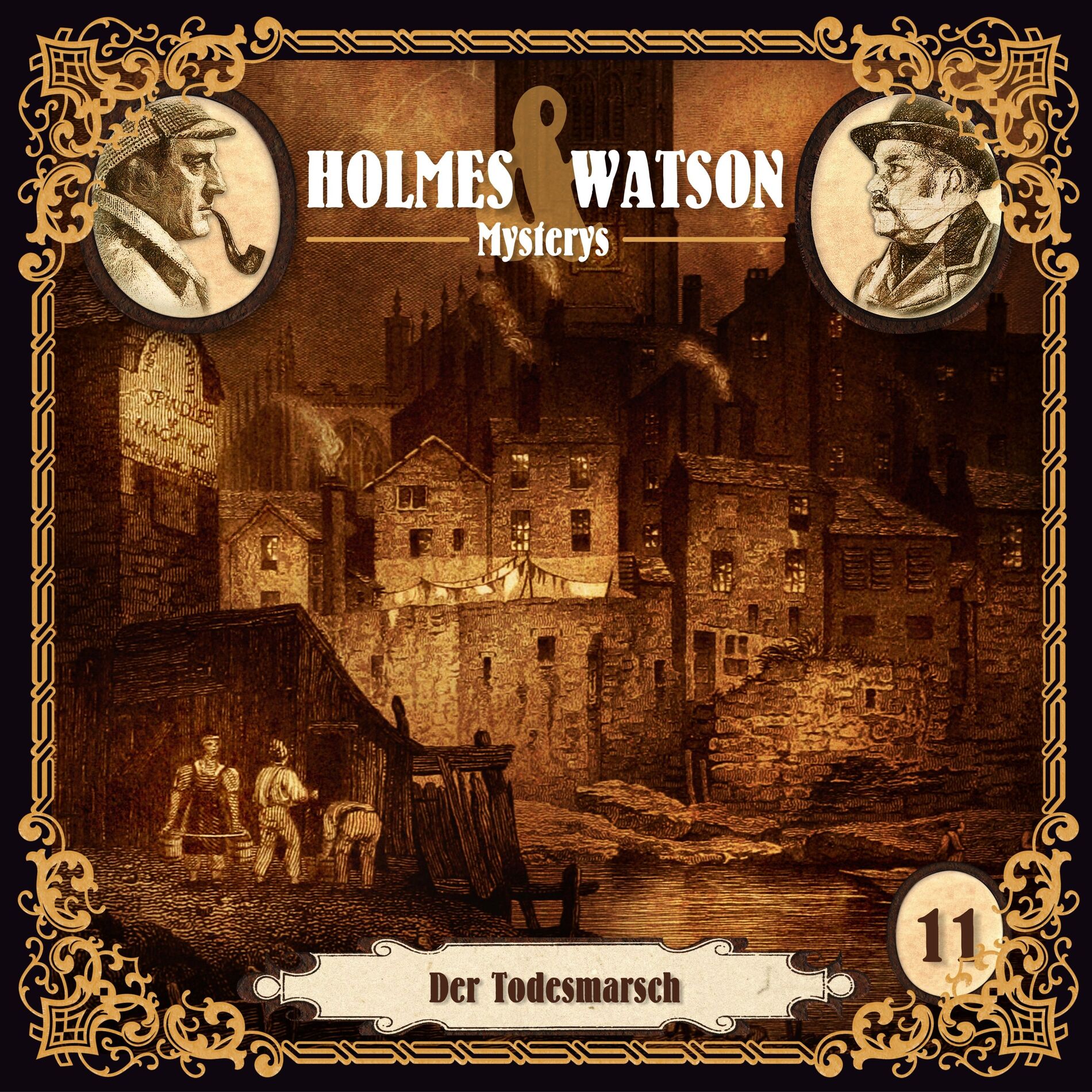 Album cover of Holmes & Watson Mysterys Teil 11 - Der Todesmarsch