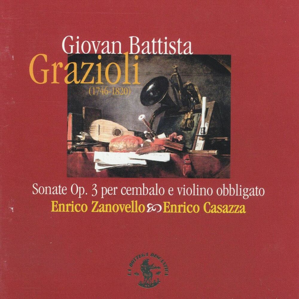 Picture of Giovan Battista Grazioli: Sonate Op. 3 per cembalo e violino obbligato
