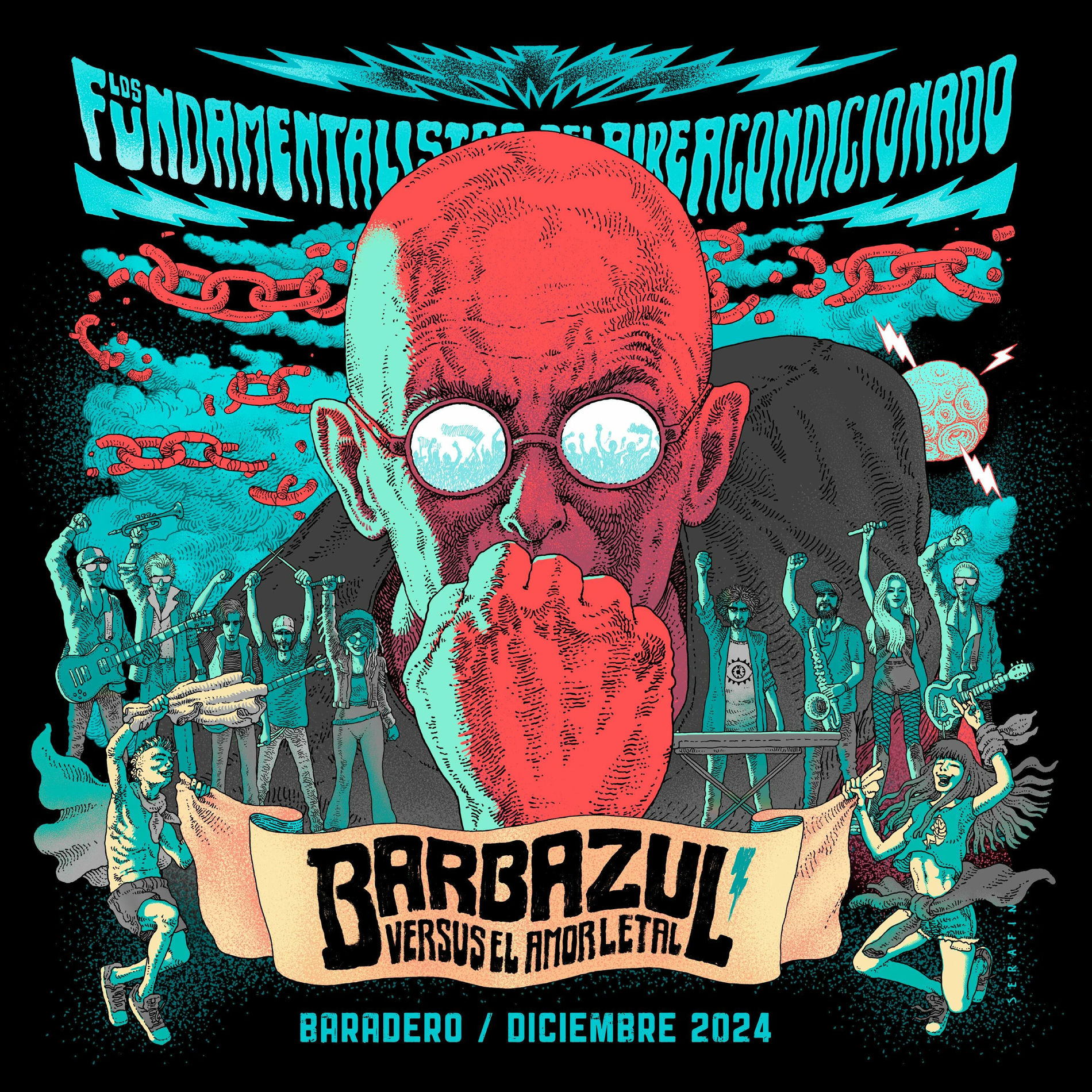 Album cover of Barbazul Versus el Amor Letal (En Vivo en Baradero Diciembre 2024)