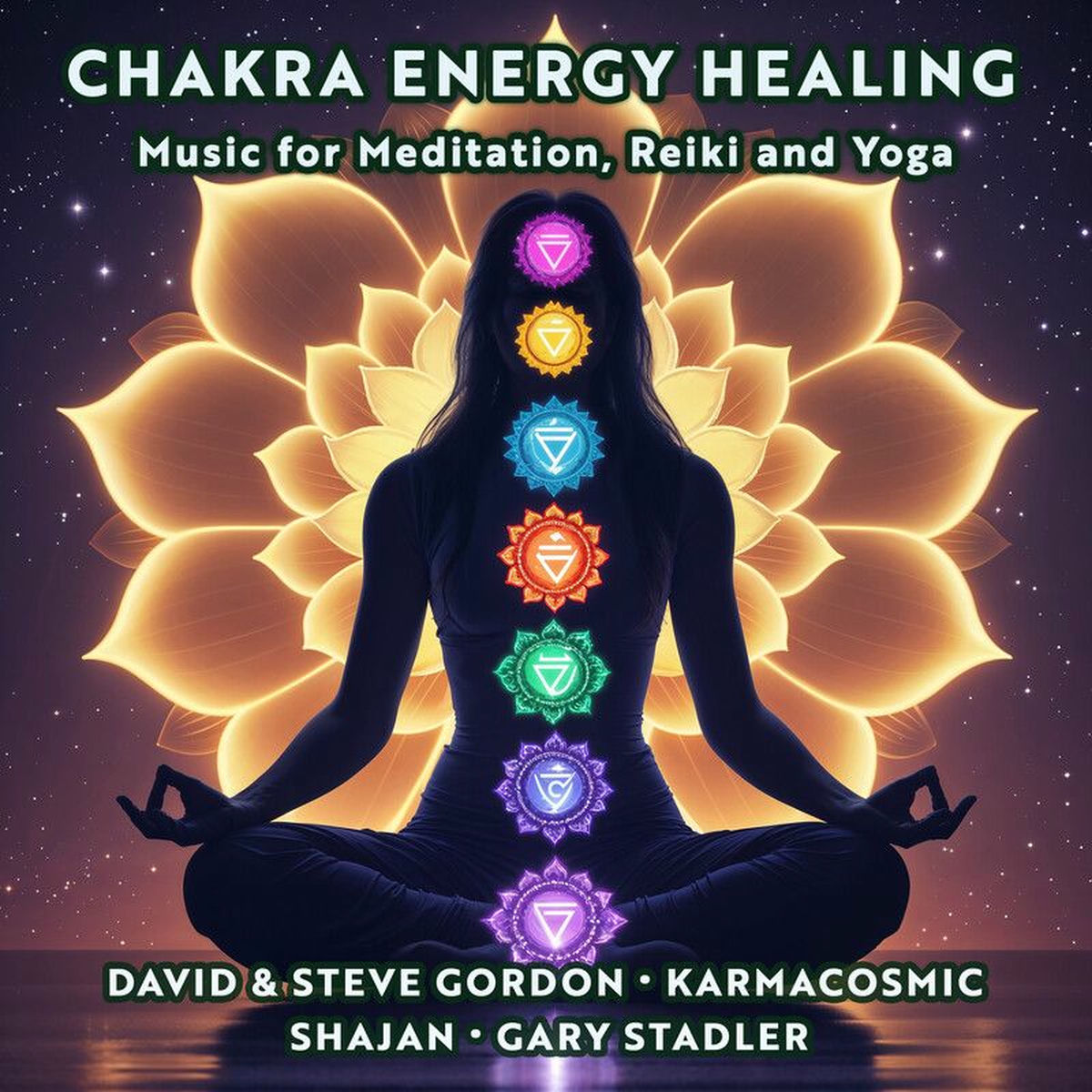 Album cover of Chakra Energy Healing - Music for Meditation, Reiki & Yoga