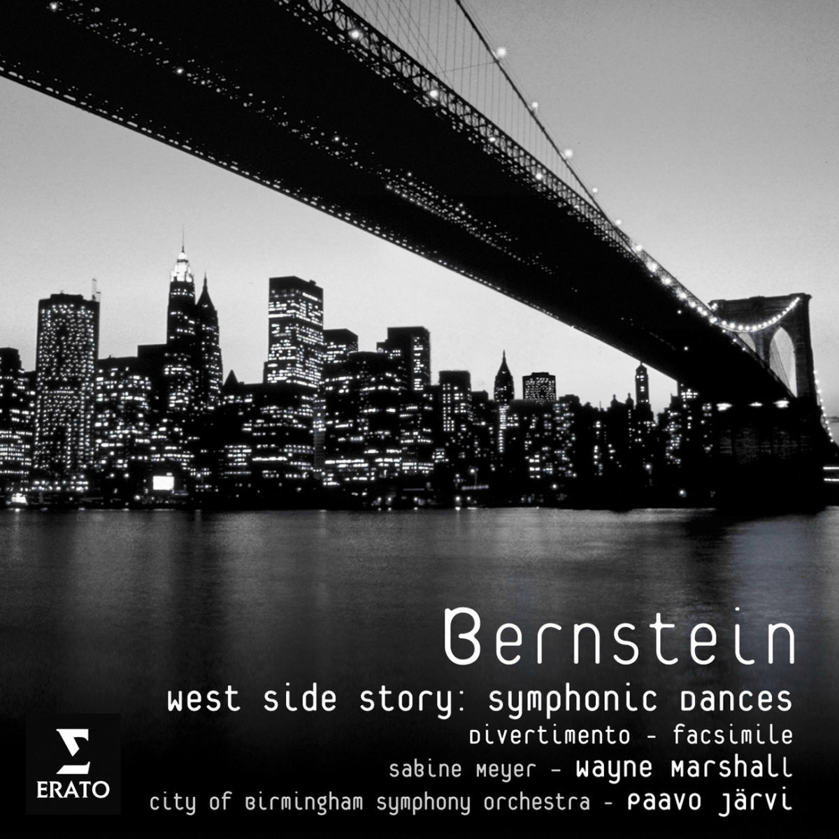 Album cover of Bernstein: West Side Story's Symphonic Dances - Divertimento & Facsimile