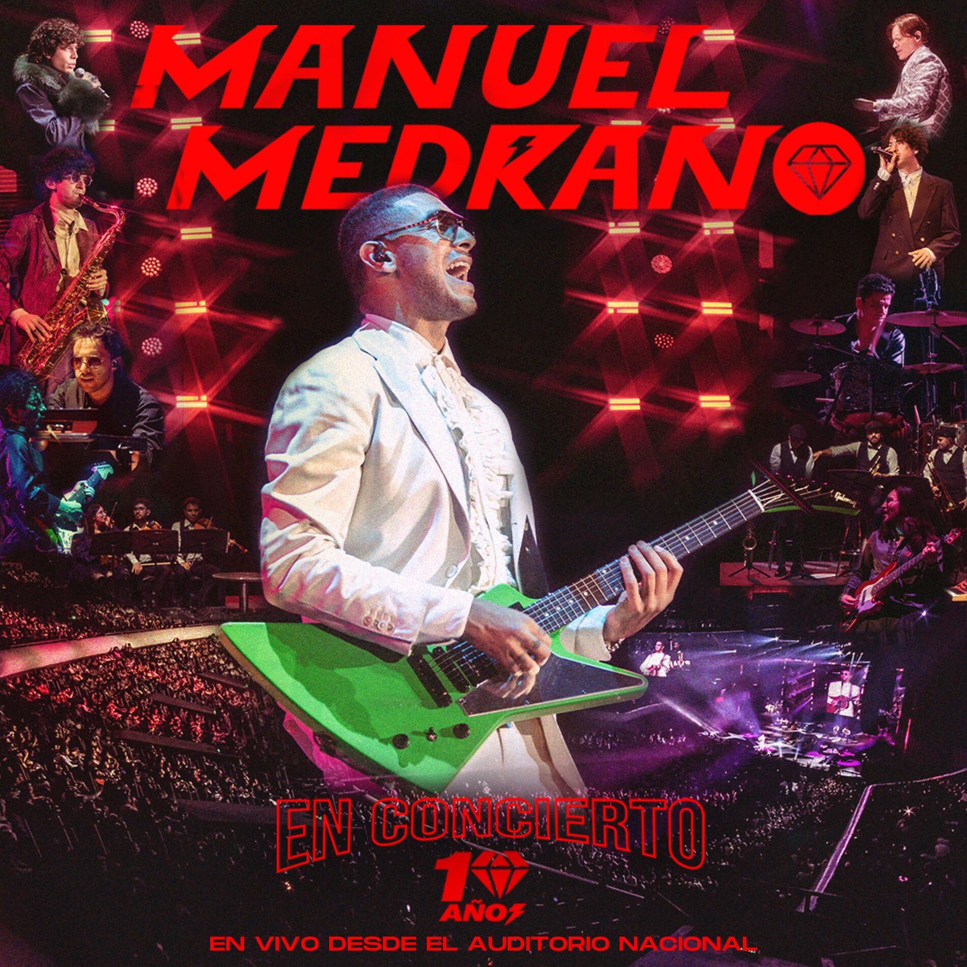 Album cover of Manuel Medrano En Concierto 10 Años (En Vivo desde el Auditorio Nacional)