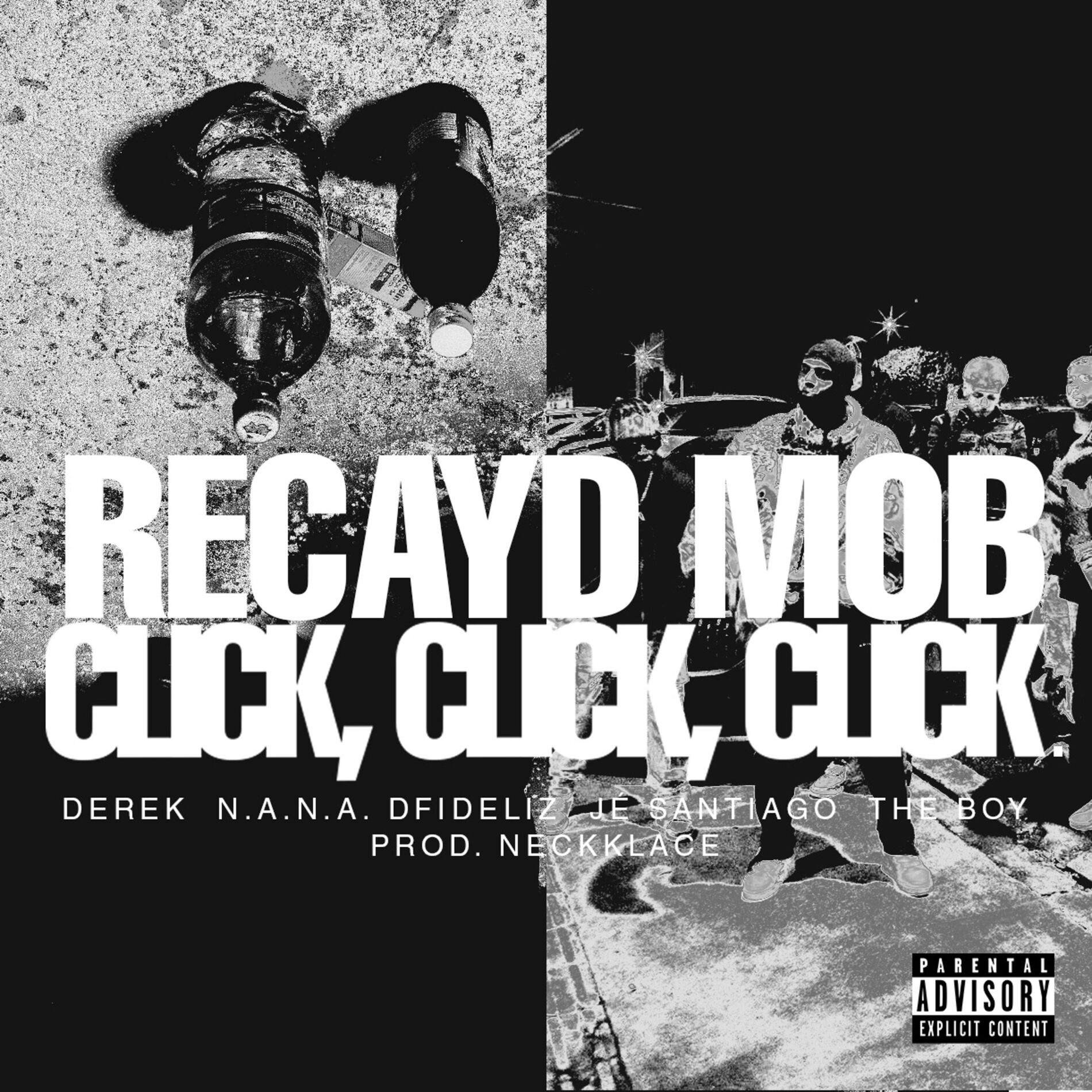 Album cover of Click, Click, Click (feat. Derek, N.A.N.A., Dfideliz, Jé Santiago, The Boy)