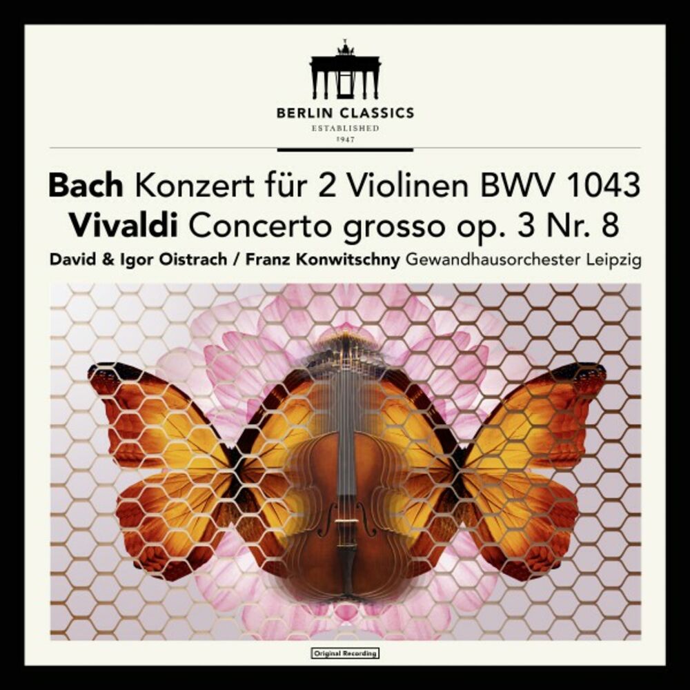 Picture of Bach: Concerto for 2 Violins in D Minor, BWV 1043 - Vivaldi: Concerto for 2 Violins in A Minor, RV 522 (Bonus: Franck: Violin Sonata)