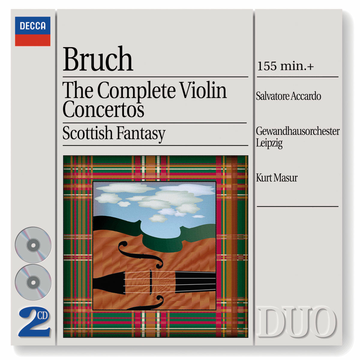 Album cover of Bruch: The Complete Violin Concertos