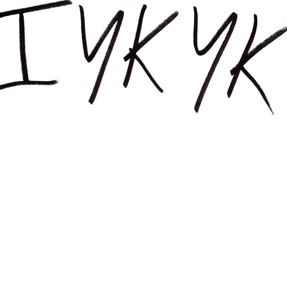 Album cover of IYKYK
