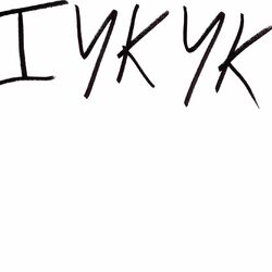 Cover of IYKYK