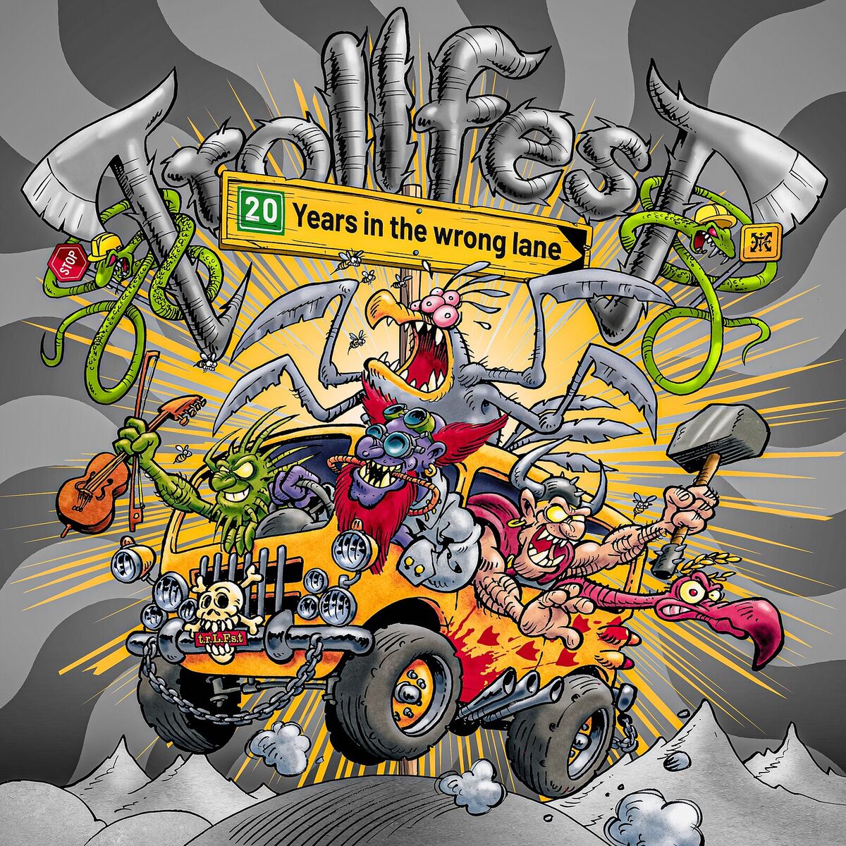Album cover of 20 Years in the Wrong Lane