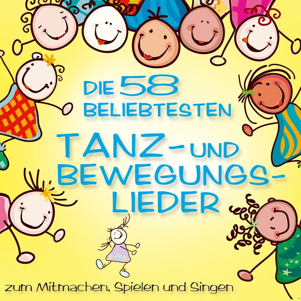 Picture of Die 58 beliebtesten Tanz- und Bewegungslieder