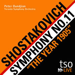 Cover of Shostakovich: Symphony No. 11, “The Year 1905”