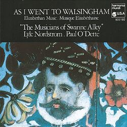 Cover of As I Went to Walsingham - Elizabethan Music