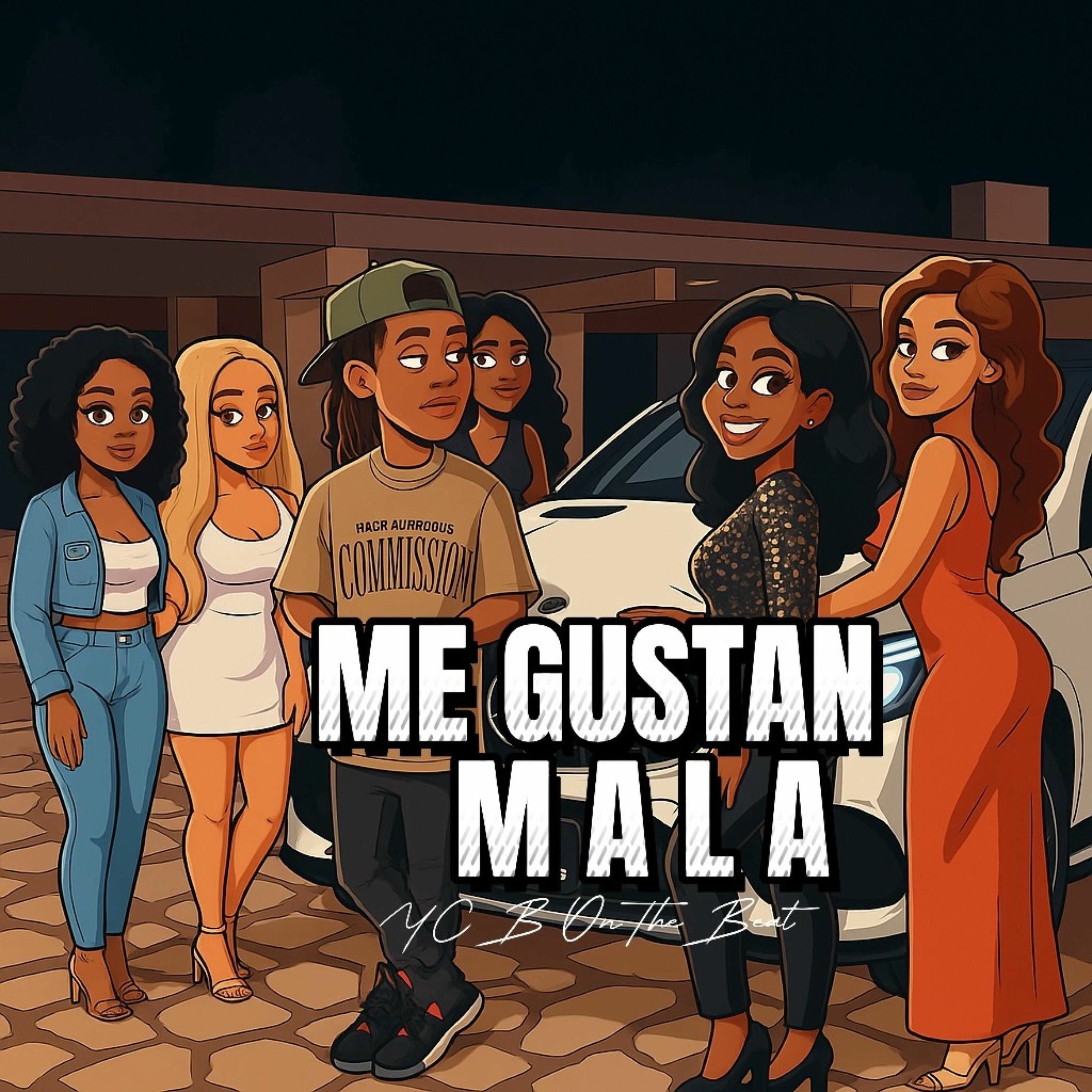 Album cover of Me Gustan Mala (feat. Pablo Piddy)