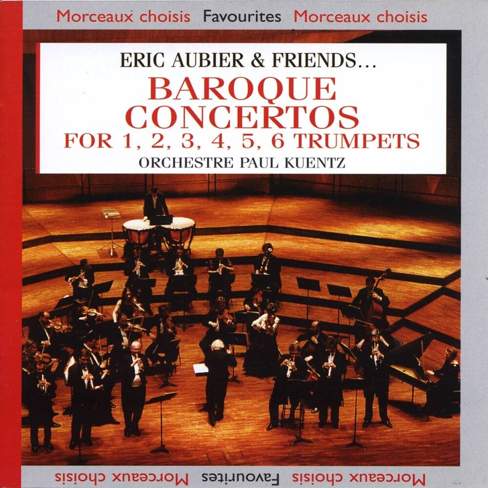 Picture of Eric Aubier & Friends : Baroque Concertos for 1, 2, 3, 4, 5, 6 Trumpets