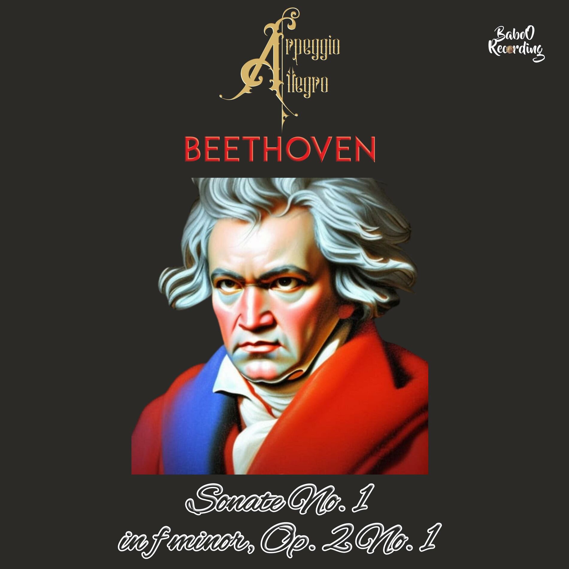 Album cover of Beethoven 's Sonate No. 1 in f minor, Op. 2 No. 1