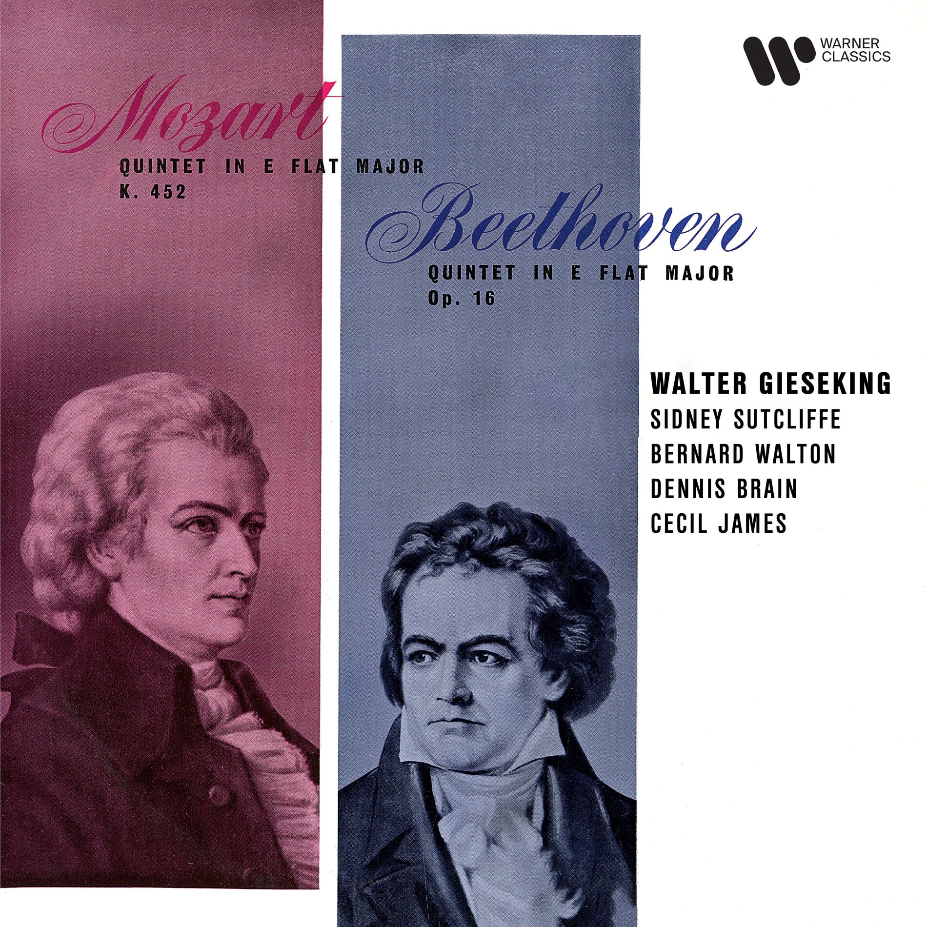 Album cover of Mozart & Beethoven: Quintets for Piano and Winds