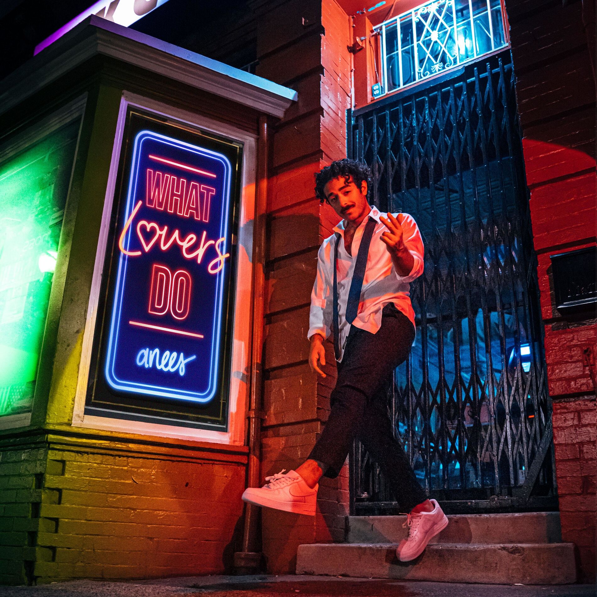 Album cover of what lovers do