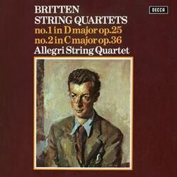 Cover of Britten: String Quartets Nos. 1 & 2