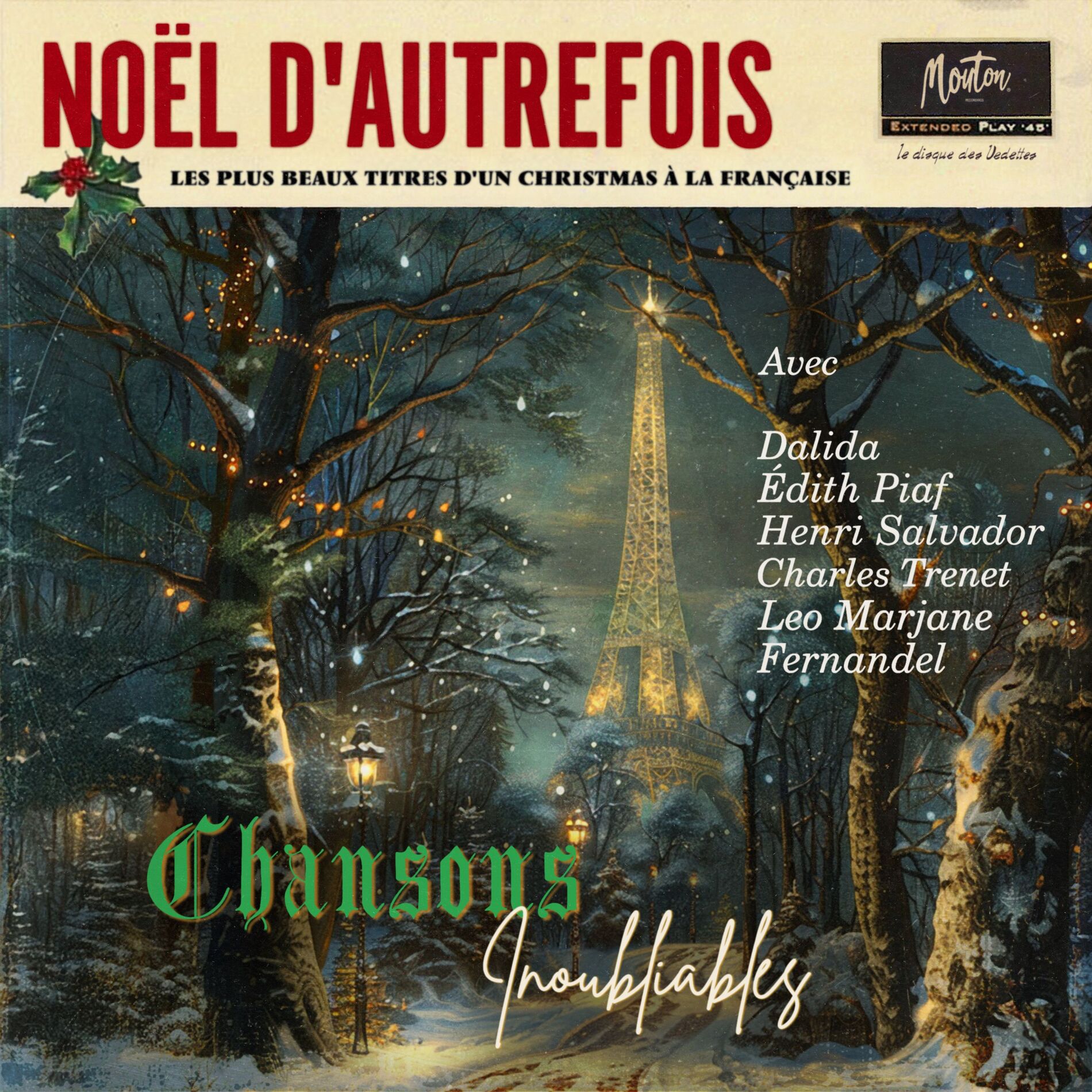 Album cover of Noël d’Autrefois: Chansons Inoubliables (The Duke Velvet Edition)