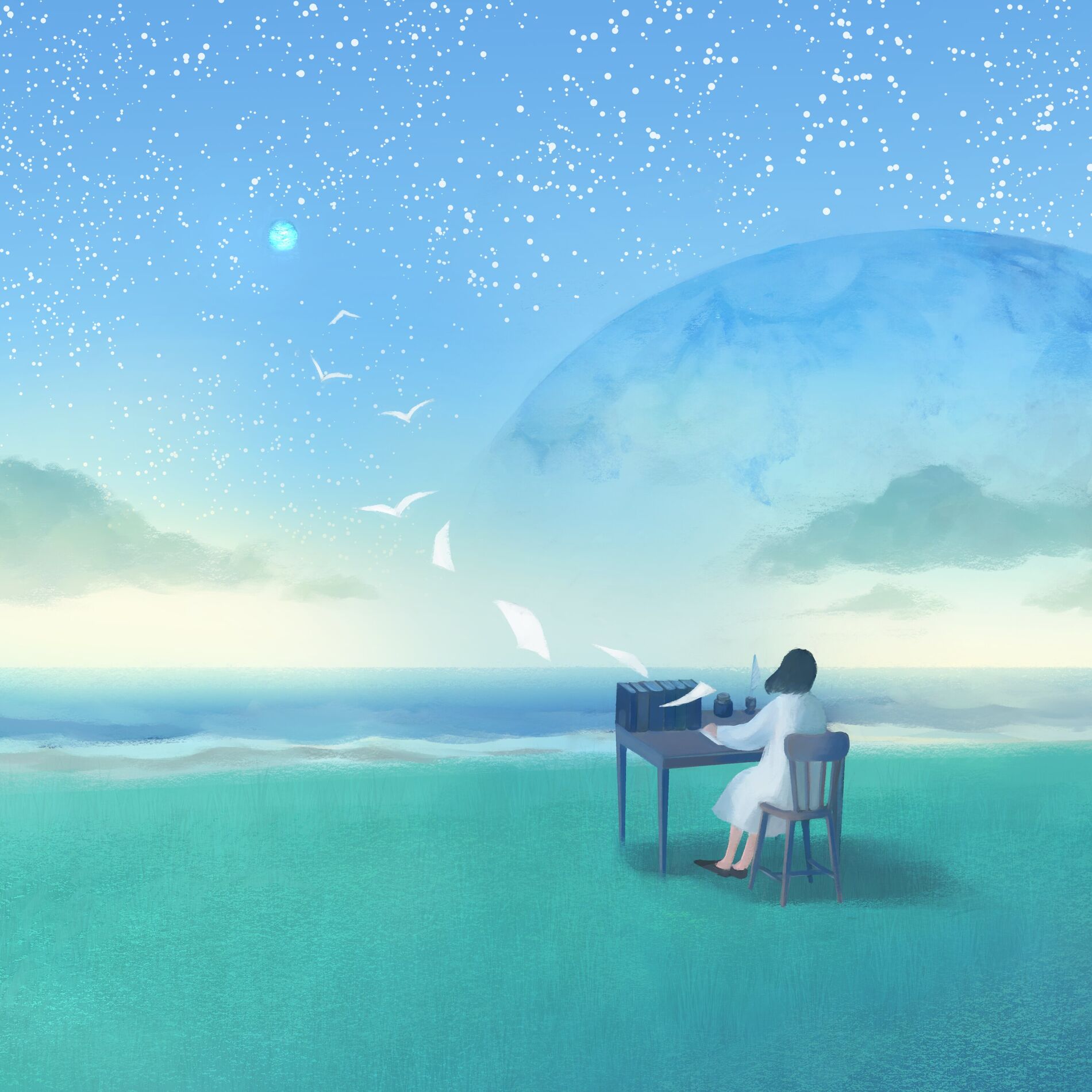 Album cover of Letters of eighty thousand light years
