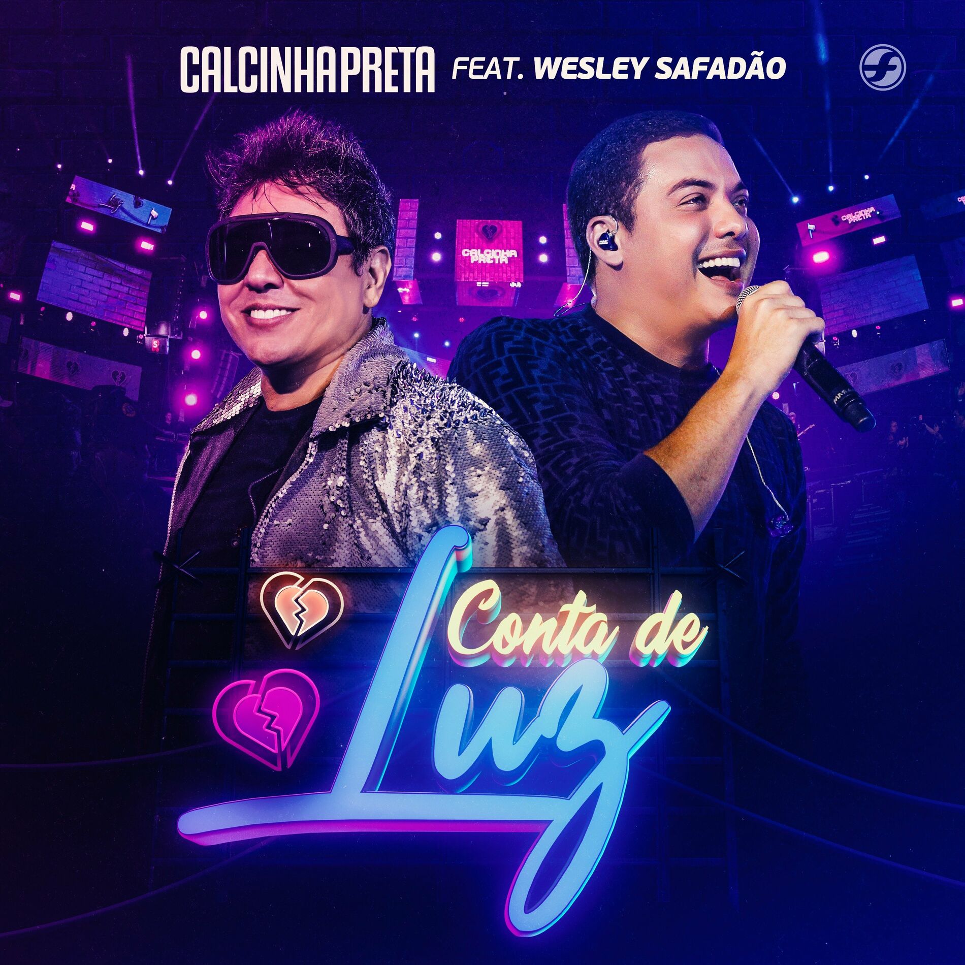 Album cover of Conta de Luz (Ao Vivo)