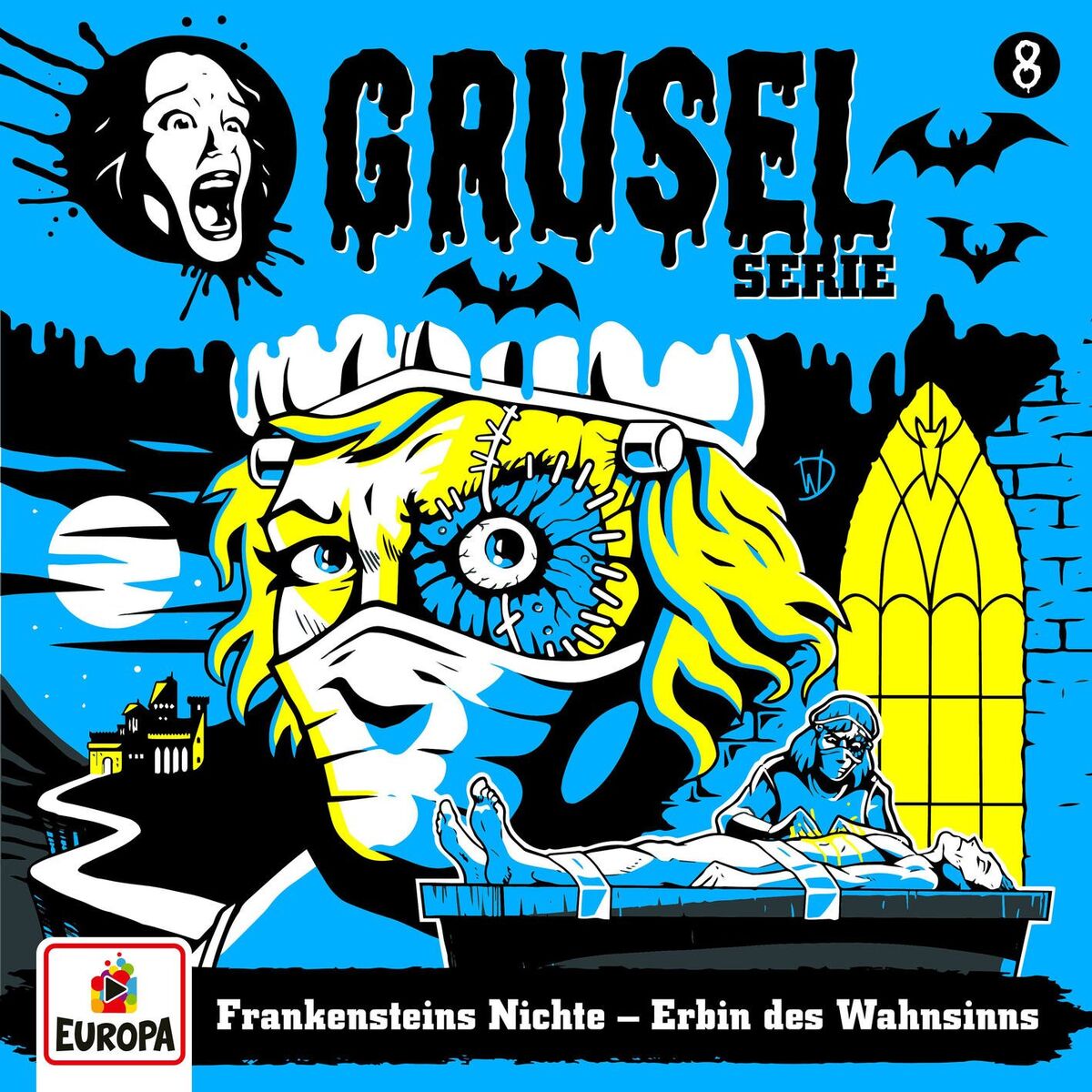 Album cover of 008 - Frankensteins Nichte - Erbin des Wahnsinns