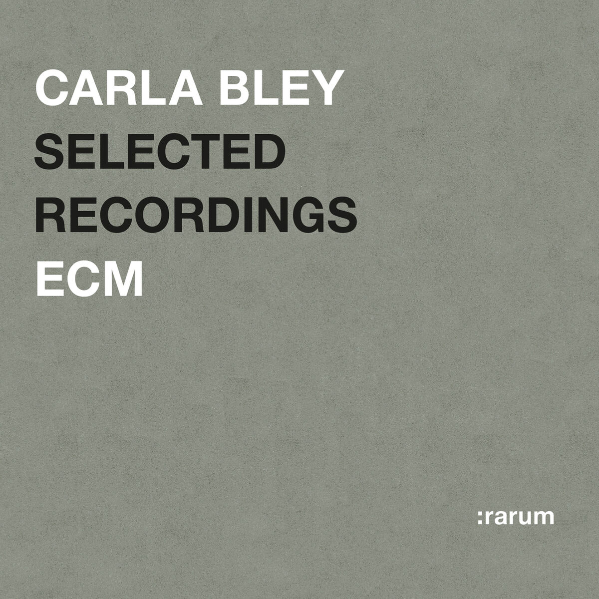 Album cover of Selected Recordings