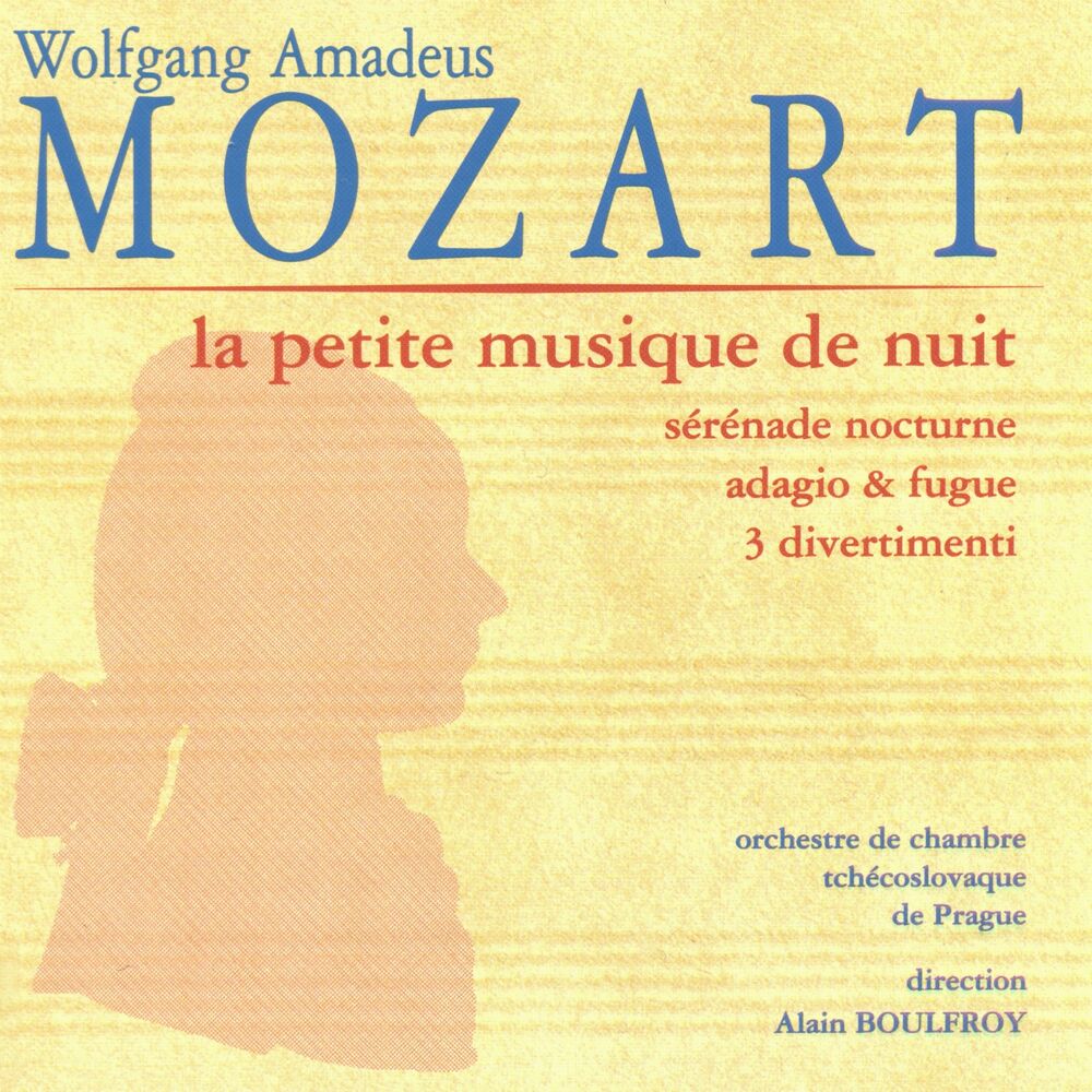 Picture of Mozart: La petite musique de nuit, K. 525, Sérénade nocturne, K. 239, Adagio et fugue, K. 546 & 3 Divertimenti, K. 136 - 138