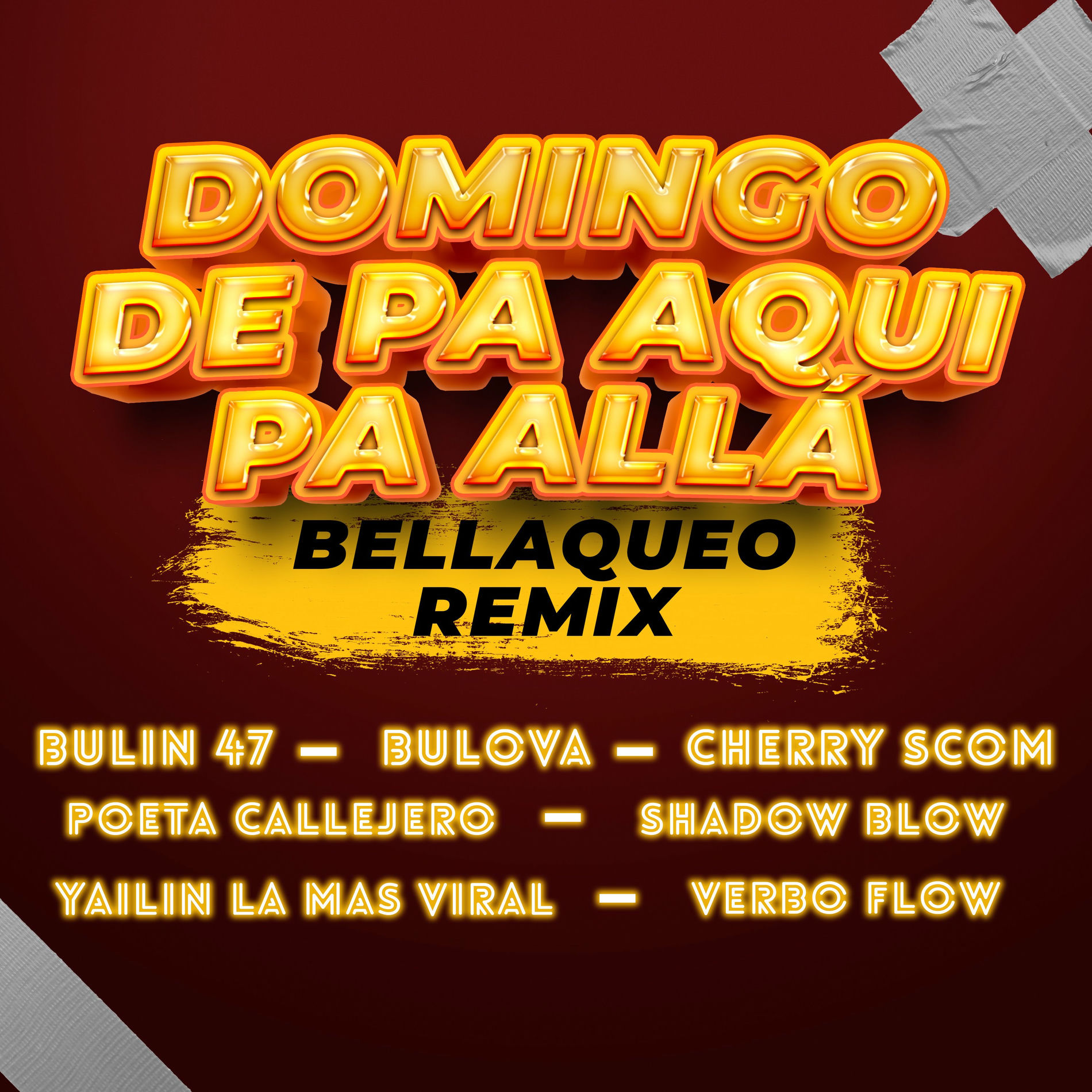 Album cover of Domingo de Pa Aqui Pa Alla (Bellaqueo Remix)