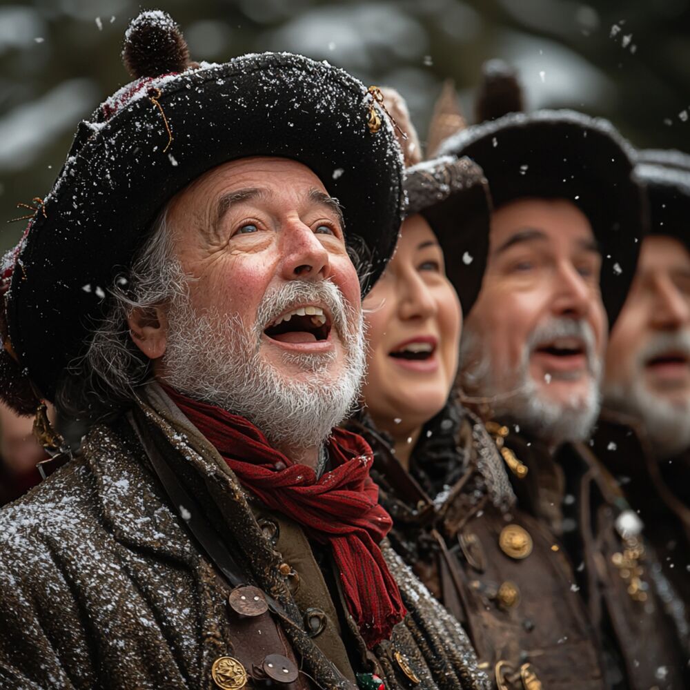 Picture of Old Folks Home Carolers