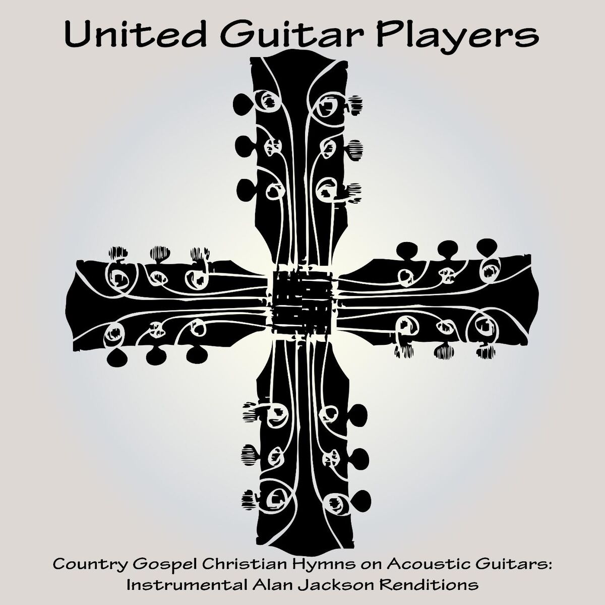 Album cover of Country Gospel Christian Hymns on Acoustic Guitars: Instrumental Alan Jackson Renditions