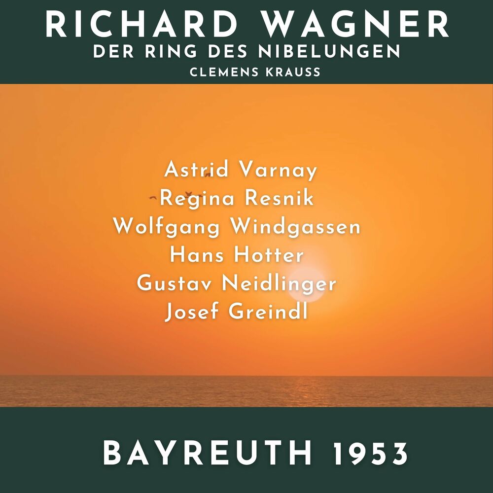 Picture of Richard Wagner : Der Ring Des Nibelungen (Bayreuth 1953)