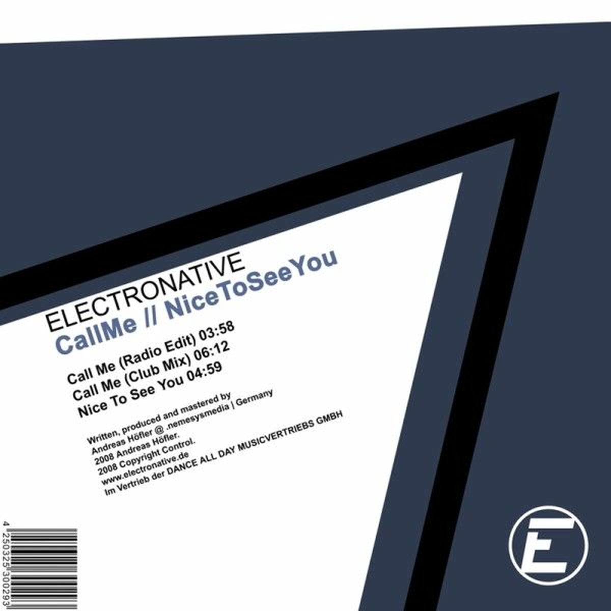 Album cover of Call Me / Nice to See You