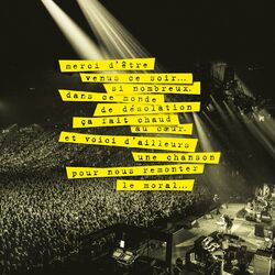 Cover of 40 ans de chansons sur scène (Live)