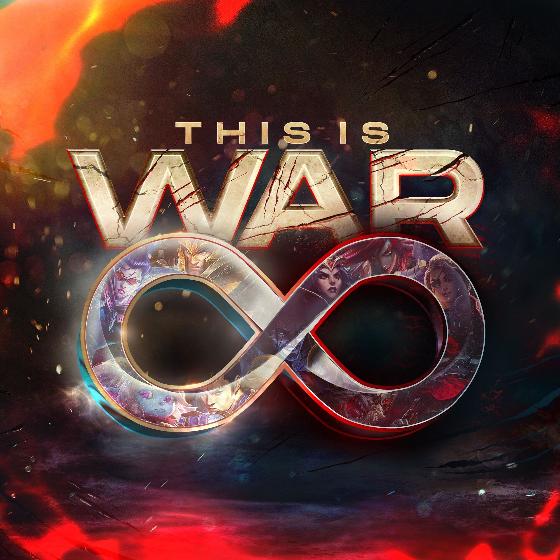 Album cover of This Is War 8 (feat. Badministrator, Justin Bonitz, LilyPichu, Camo Valentyne, Nicki Taylor, FrivolousShara, Rena & HalaCG)