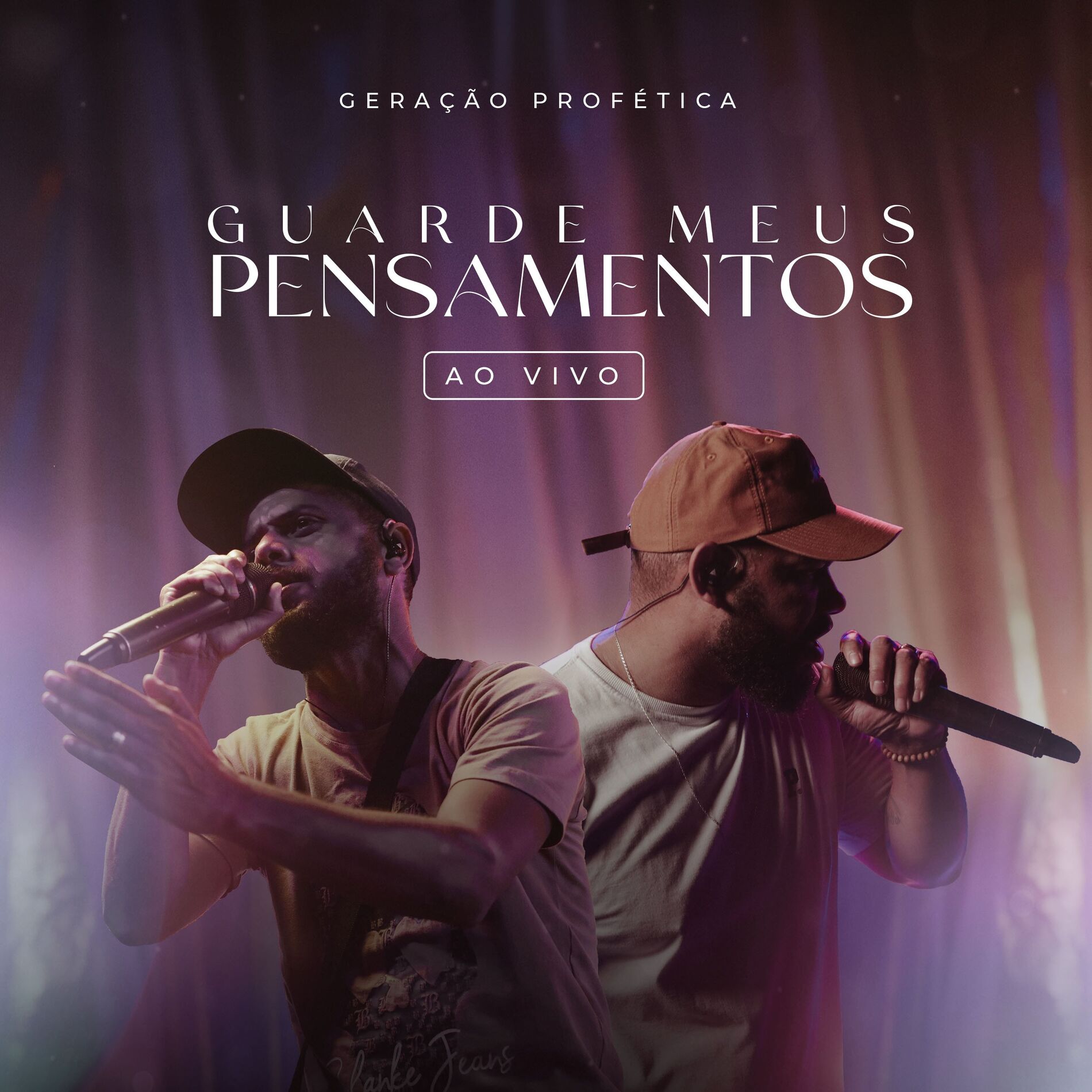 Album cover of Guarde Meus Pensamentos (Ao Vivo)