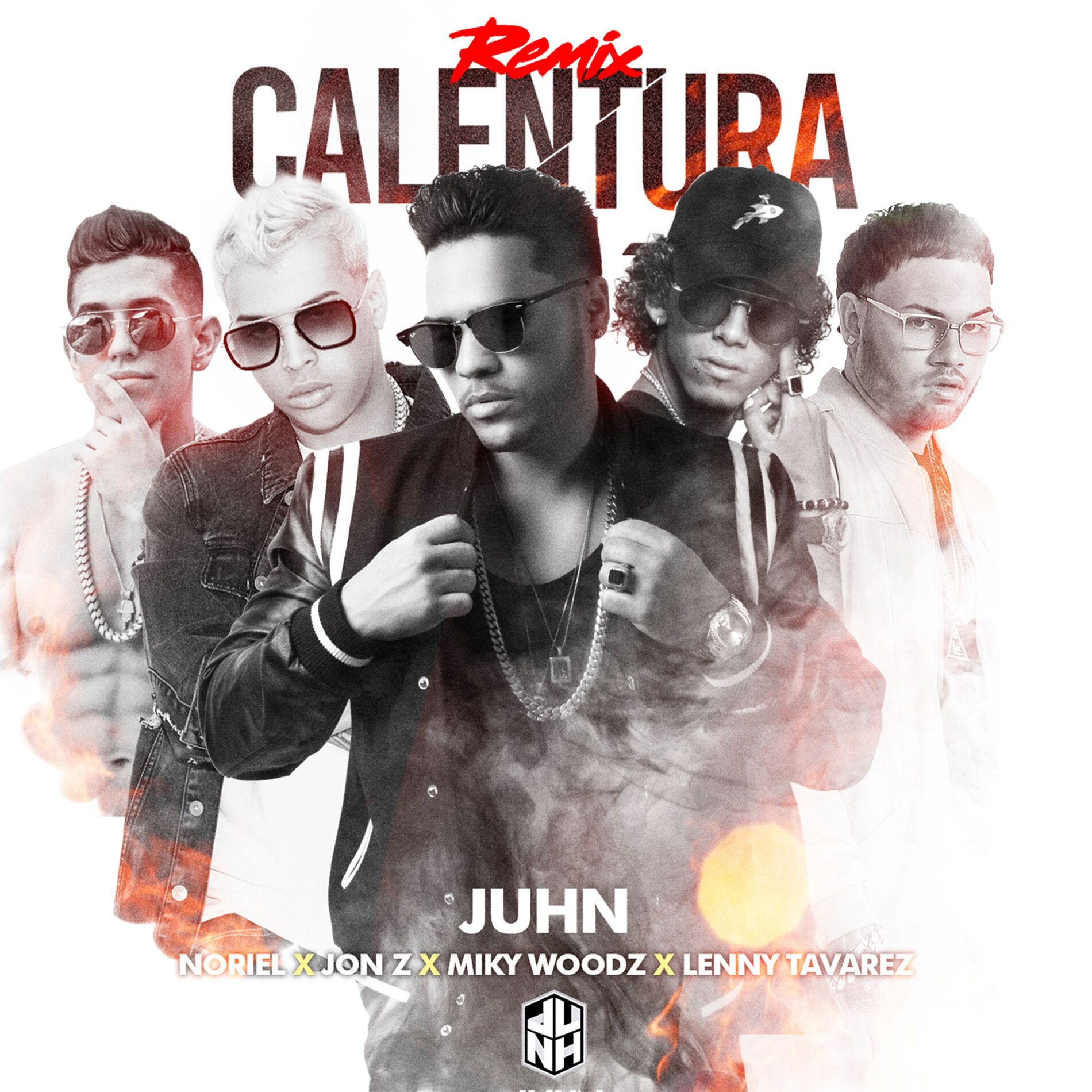 Album cover of Calentura (Remix) [feat. Jon Z, Lenny Tavárez & Miky Woodz]