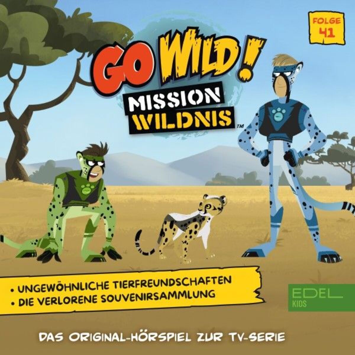 Album cover of Folge 41: Ungewöhnliche Tierfreundschaften/Die verlorene Souvenirsammlung (Das Original-Hörspiel zur TV-Serie)