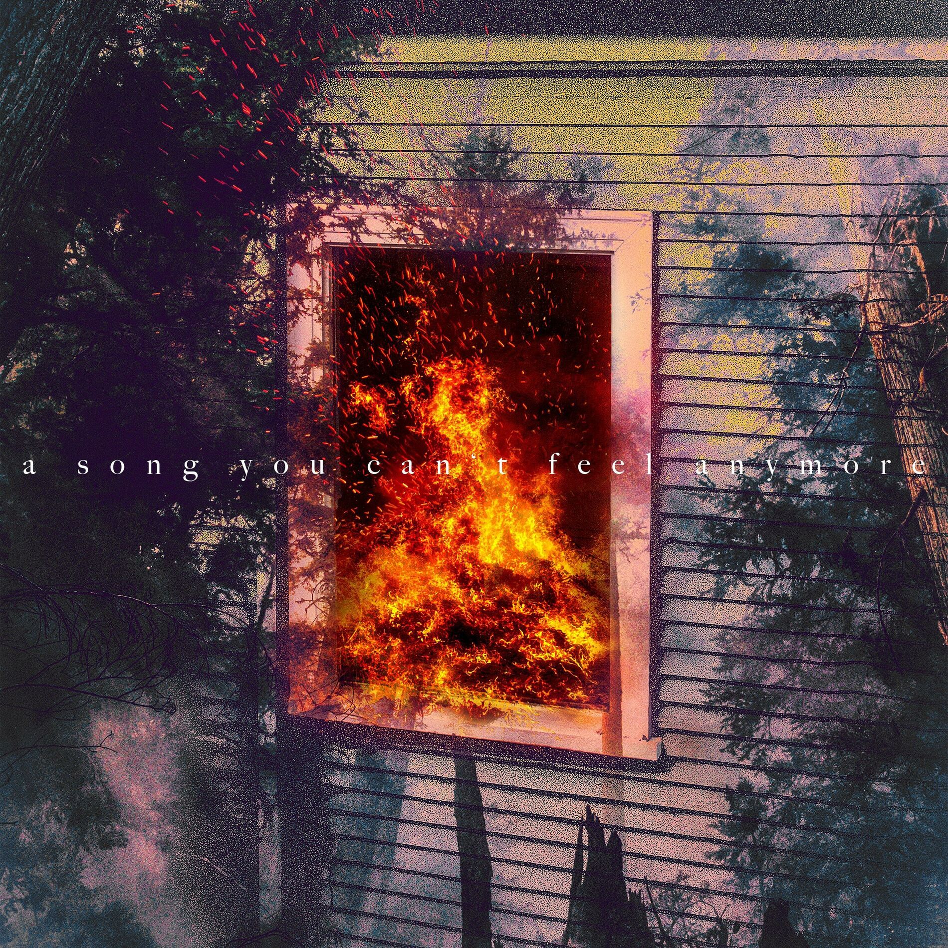 Album cover of a song you can't feel anymore.
