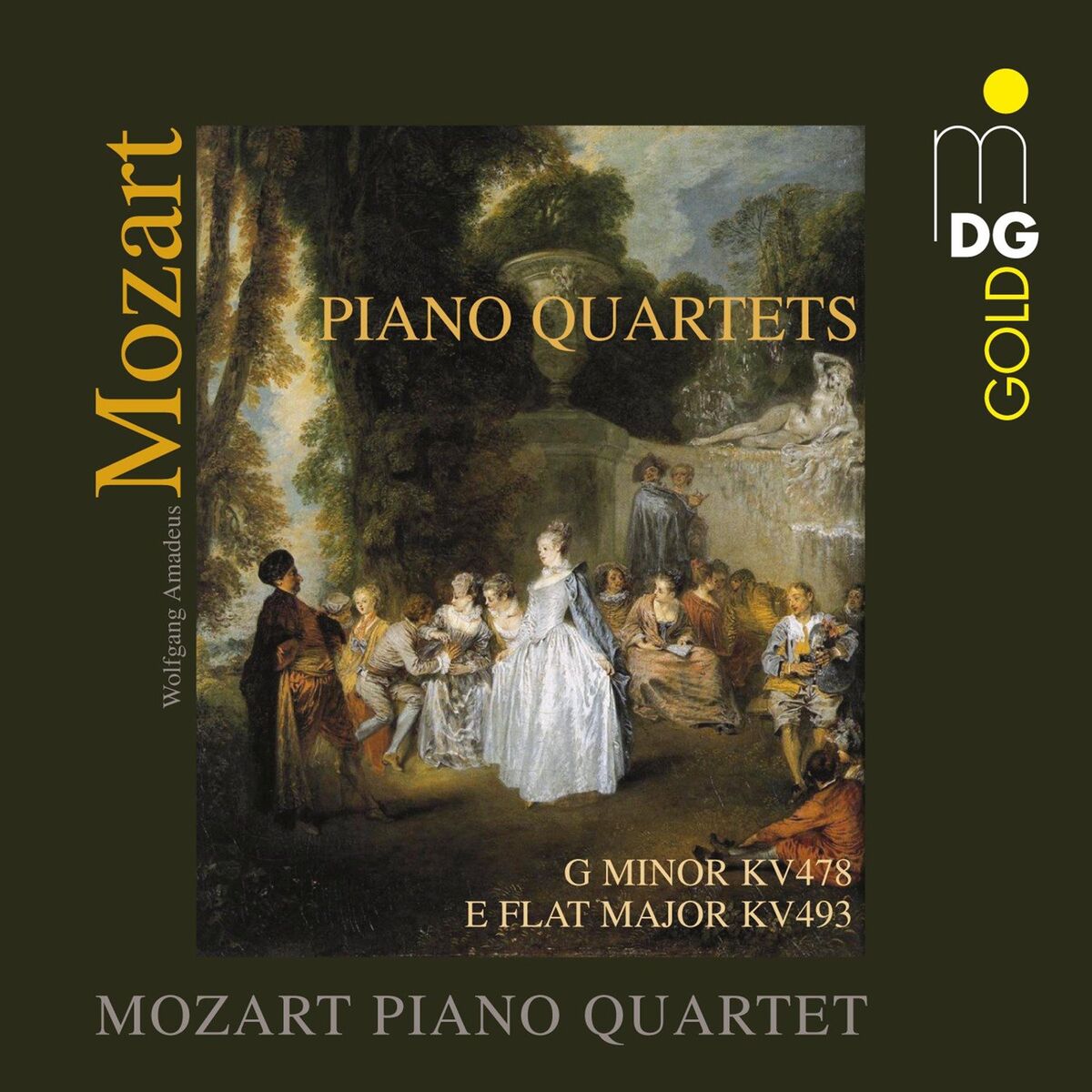 Album cover of Mozart: Piano Quartets