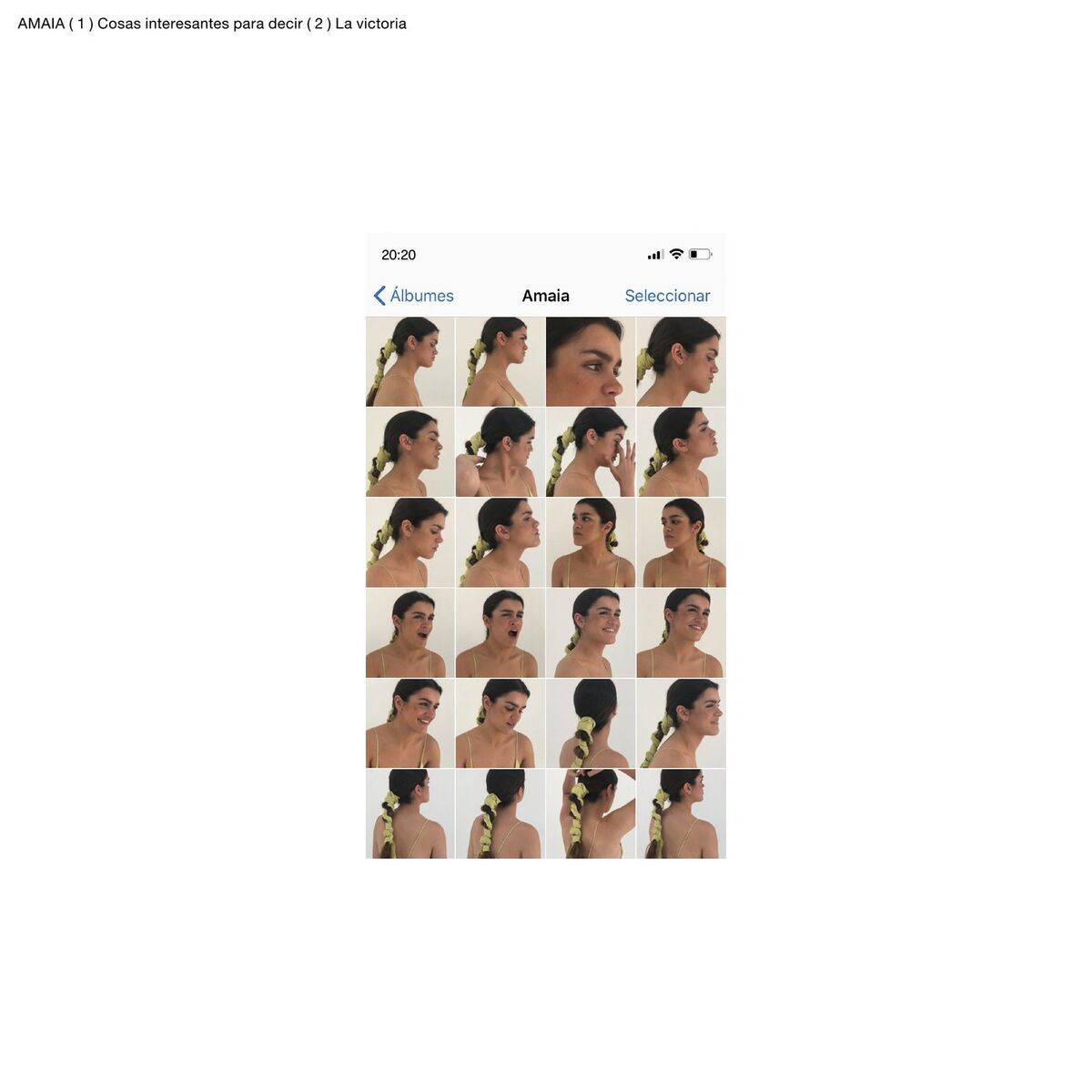 Album cover of Cosas interesantes para decir (En directo en el estudio)