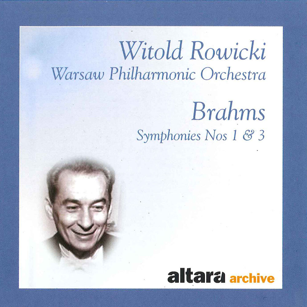 Picture of Brahms: Symphonies Nos 1 & 3