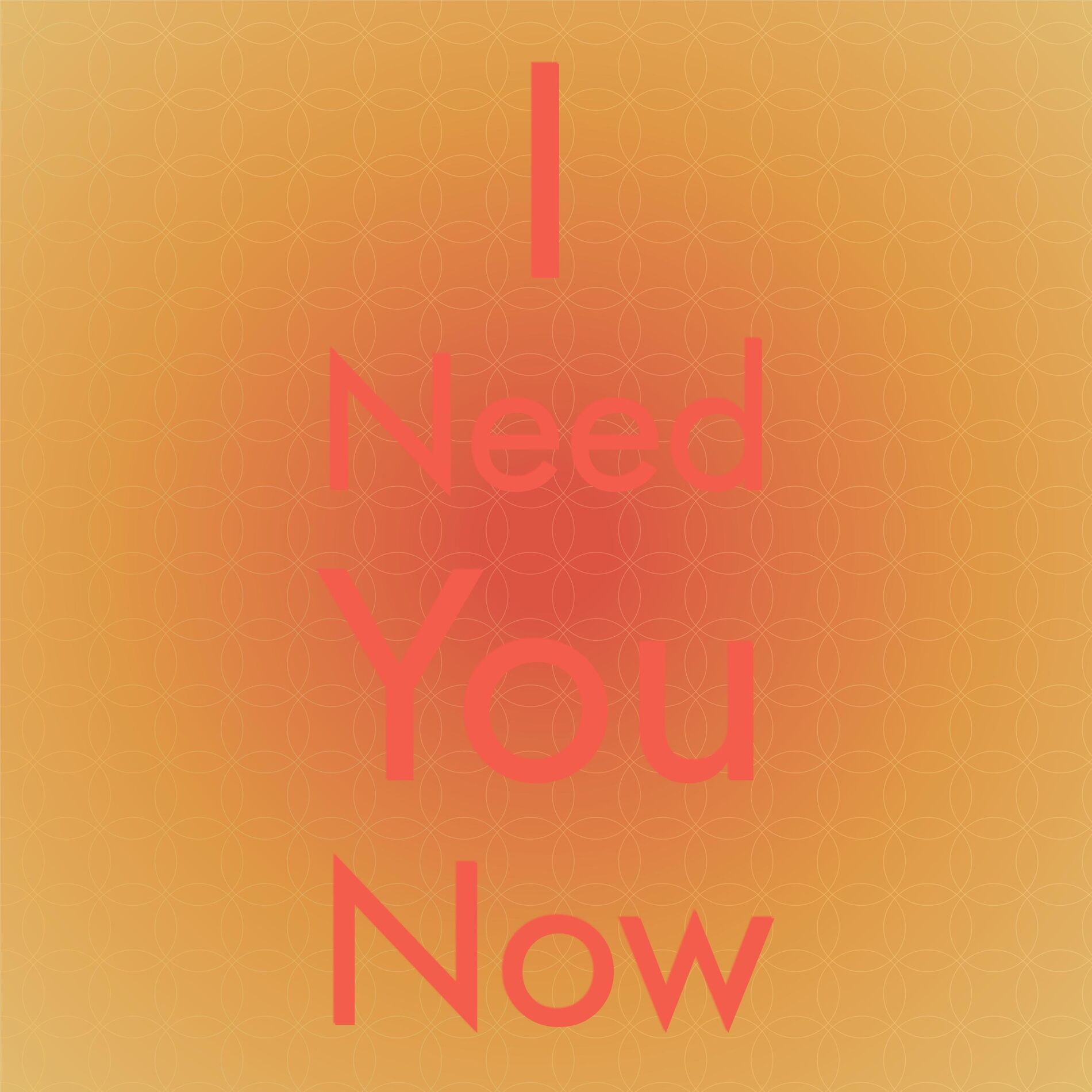 Album cover of I Need You Now