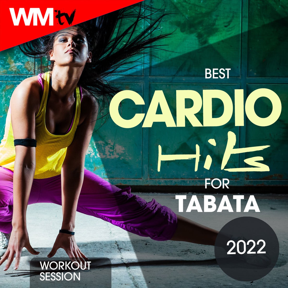Album cover of Best Cardio Hits For Tabata 2022 Workout Session (20 Sec. Work and 10 Sec. Rest Cycles With Vocal Cues / High Intensity Interval Training Compilation