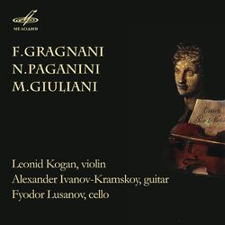 Cover of Gragnani, Paganini, Giuliani: Chamber Music for Violin and Guitar
