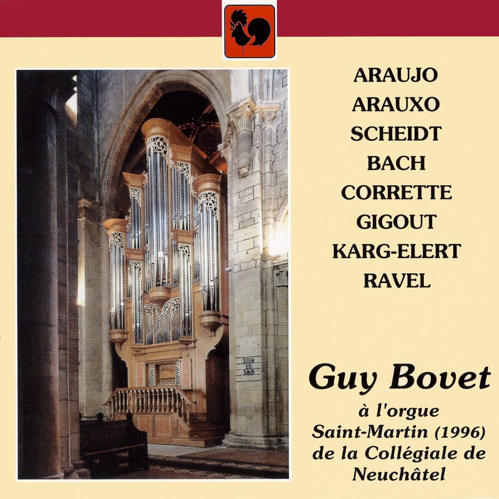 Picture of Guy Bovet à l'orgue Saint-Martin de la Collégiale de Neuchâtel