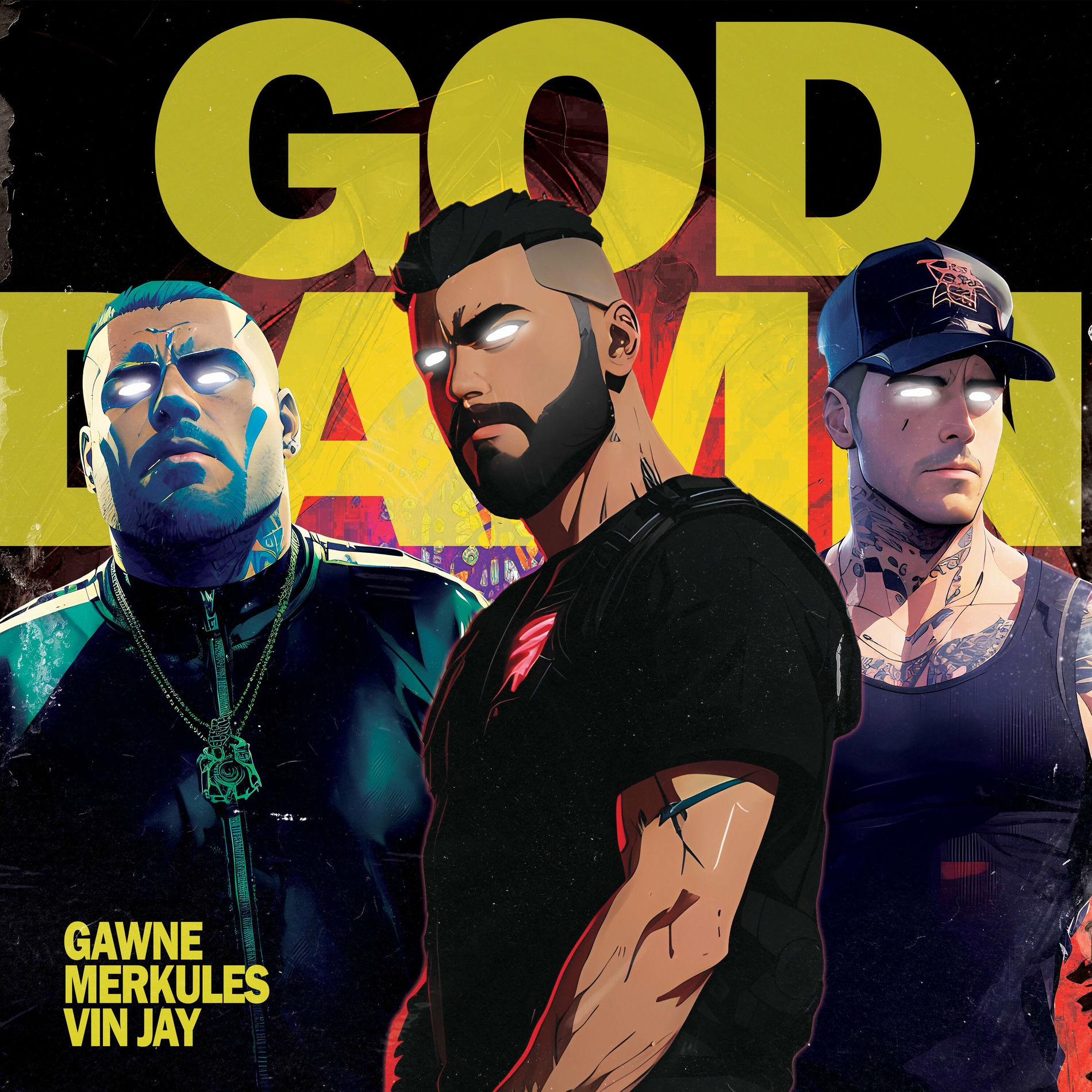 Album cover of God Damn