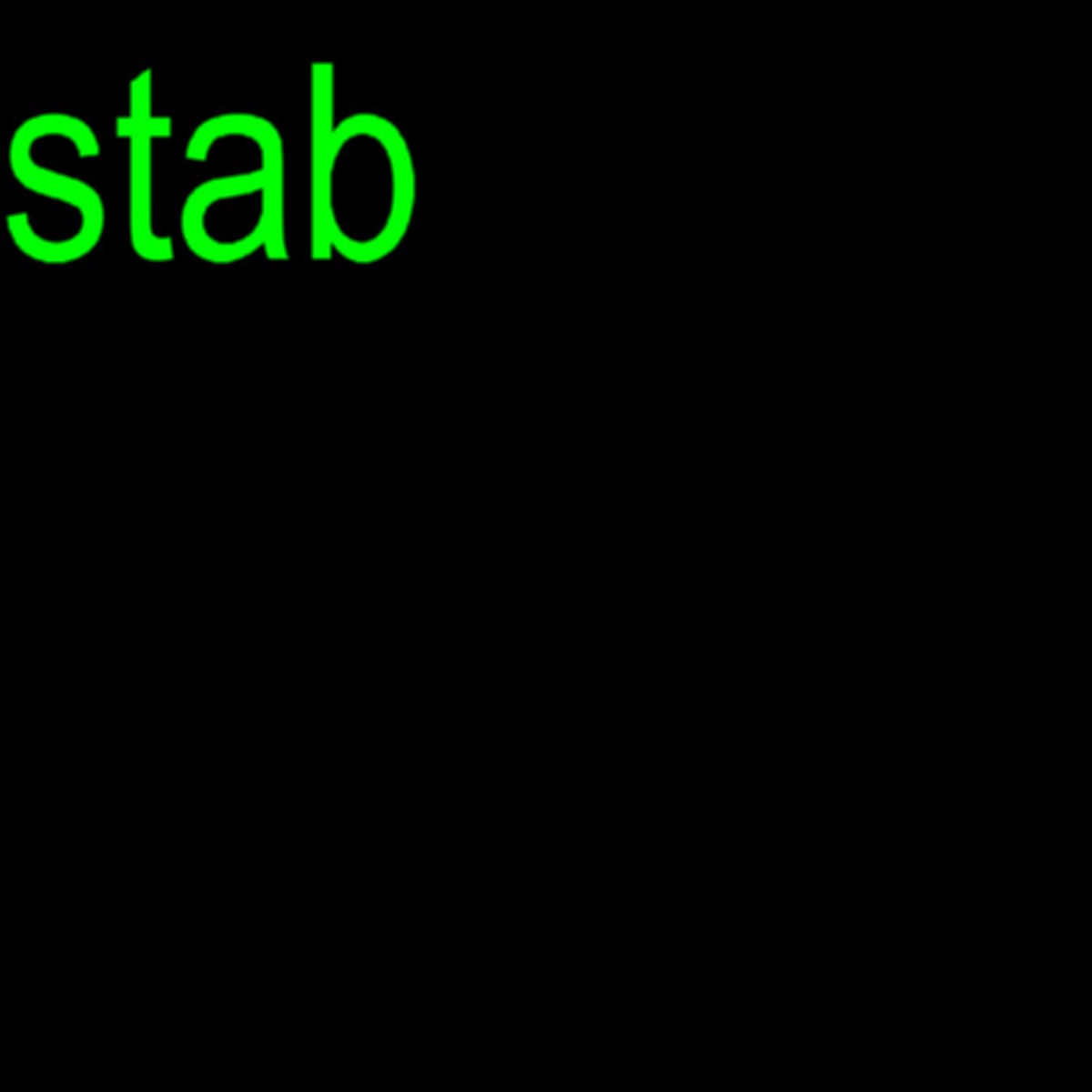 Album cover of STAB