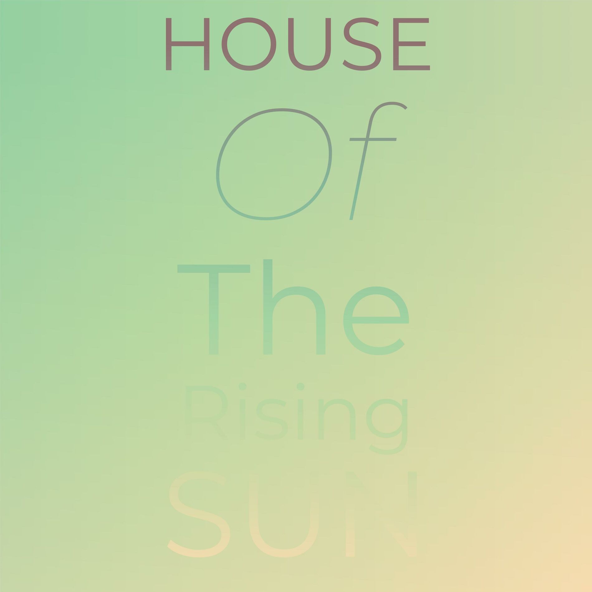 Album cover of House Of The Rising Sun