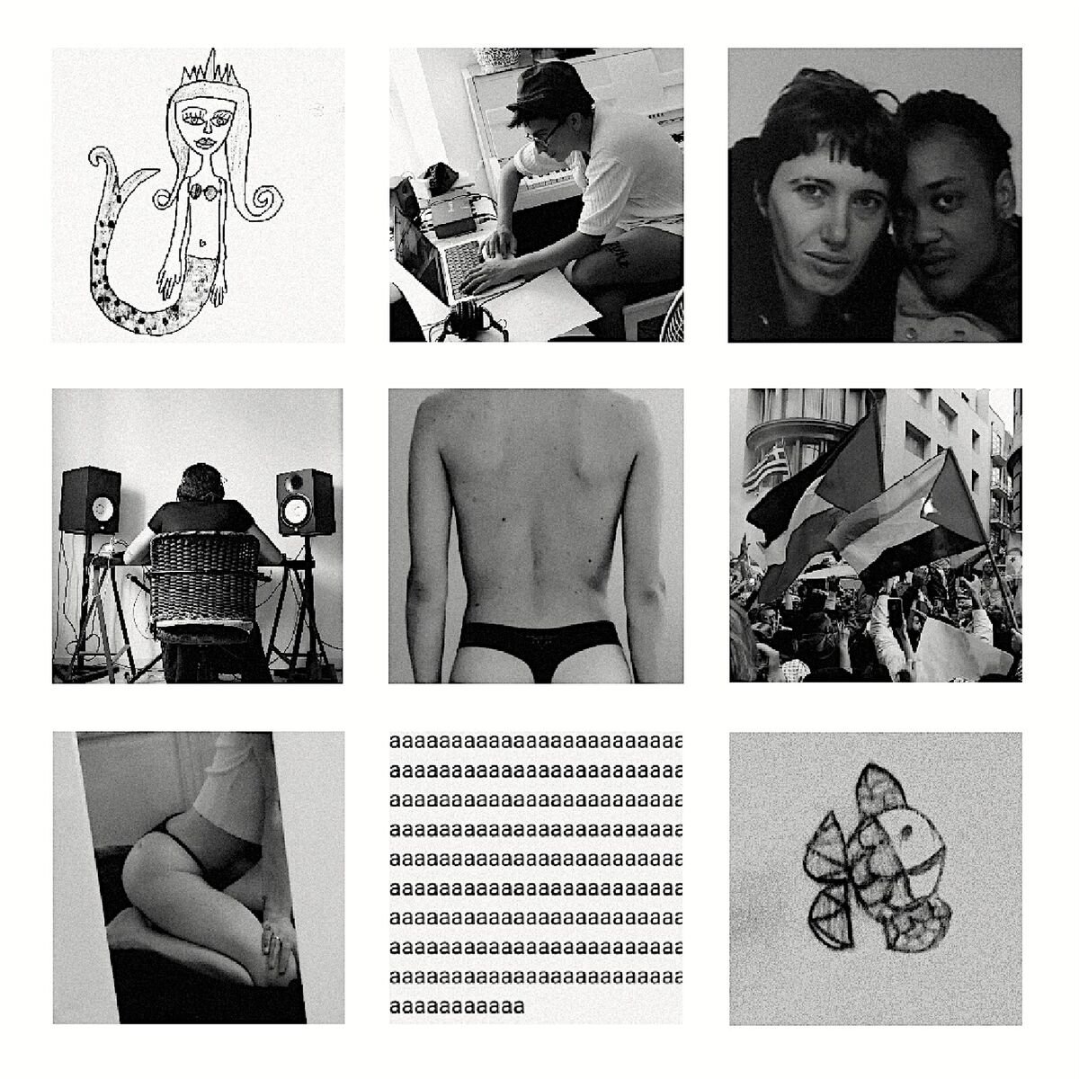 Album cover of the world sucks but I love you